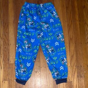 Sonic Character Print Pajama Pants